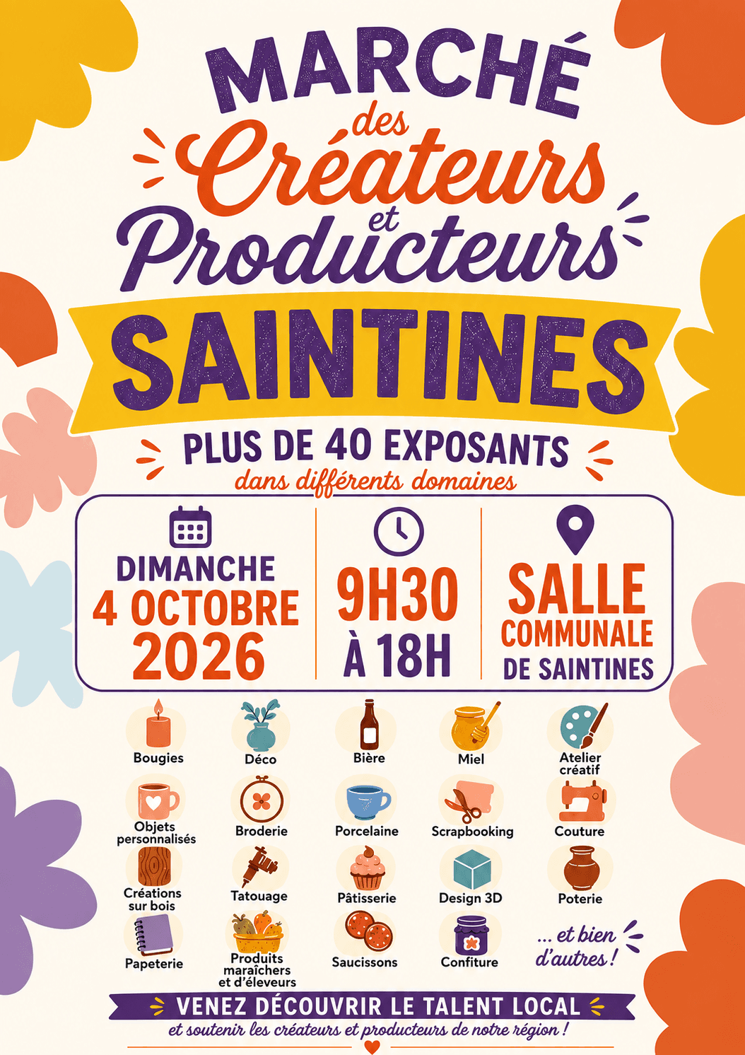 Illustration de l'événement : Marché des Créateurs et Producteurs