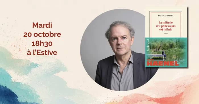 Illustration de l'événement : Rendez-vous littéraire avec Yannick Haenel - Les Passagers du livre