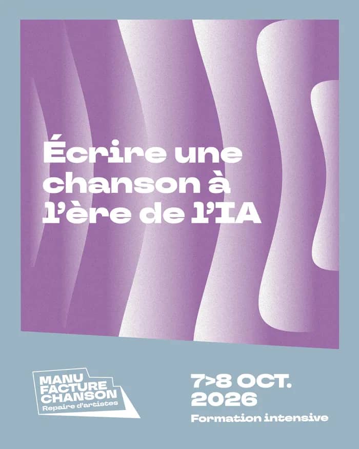 Illustration de l'événement : Stage - Écrire une chanson à l’ère de l’IA