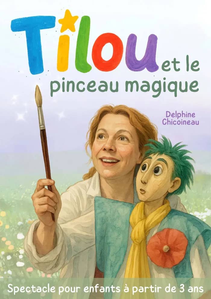 Illustration de l'événement : Tilou et le pinceau magique