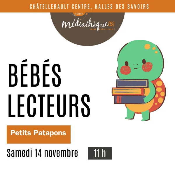 Illustration de l'événement : Petits Patapons : bébés lecteurs