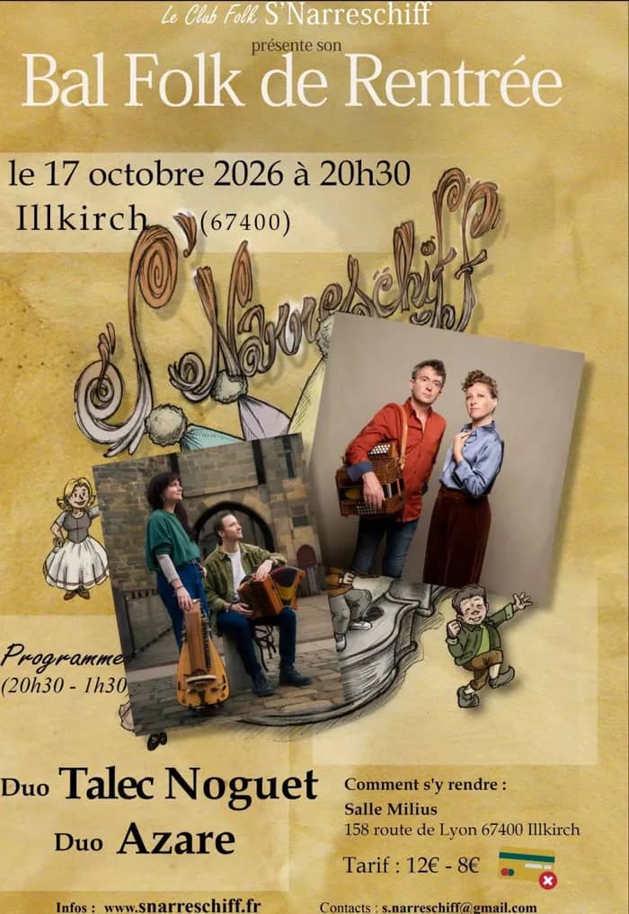 Illustration de l'événement : Bal Folk du S'Narreschiff