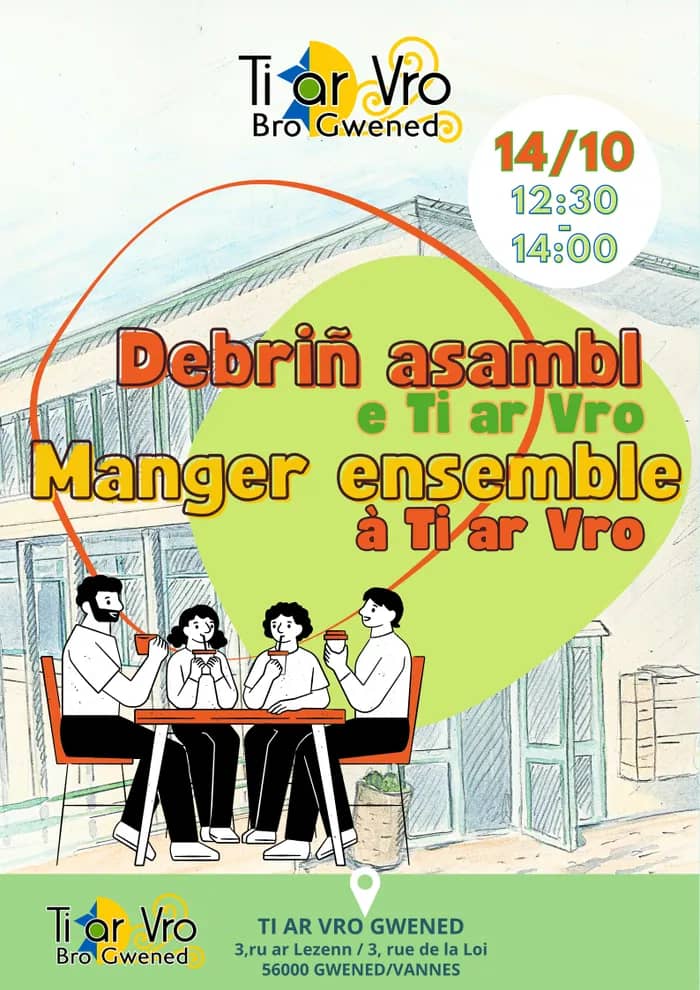 Illustration de l'événement : Manger ensemble à Ti ar Vro