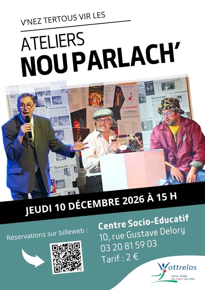 Illustration de l'événement : Atelier Nou Parlach'