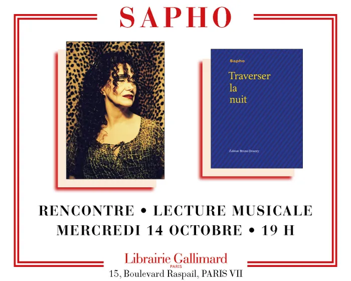 Illustration de l'événement : Sapho présente une lecture musicale de ses poèmes