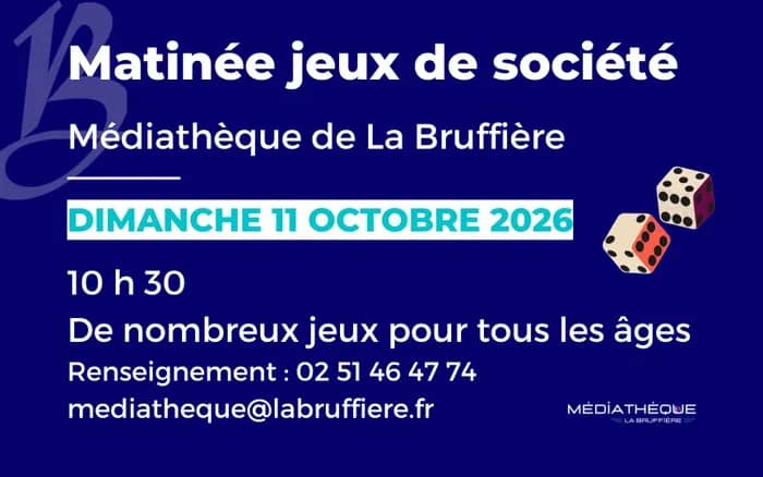 Illustration de l'événement : Matinée jeux de société