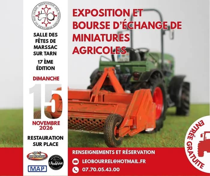 Illustration de l'événement : Exposition et bourse d'échange de miniatures agricoles