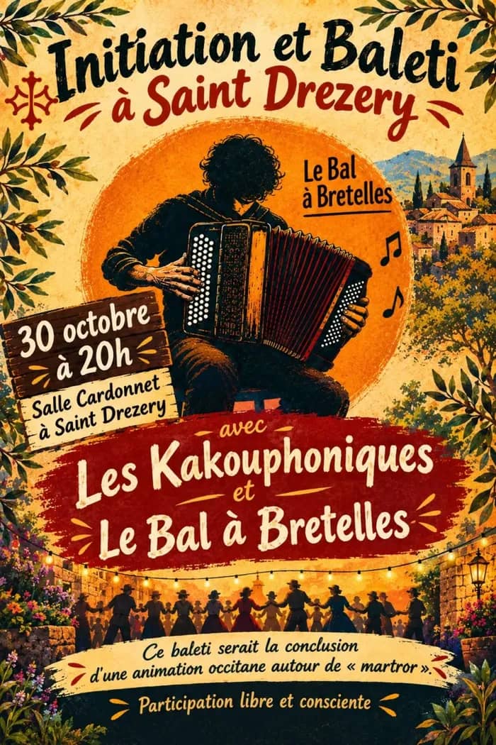 Illustration de l'événement : Initiation et baléti à bretelles