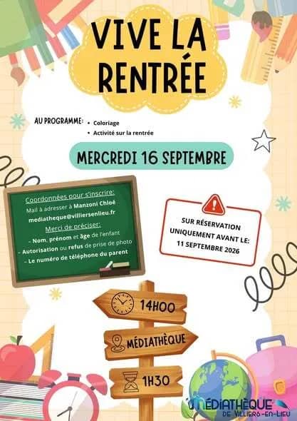 Illustration de l'événement : Activité créative