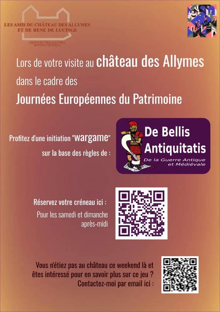Illustration de l'événement : JEP 2026 au Château des Allymes