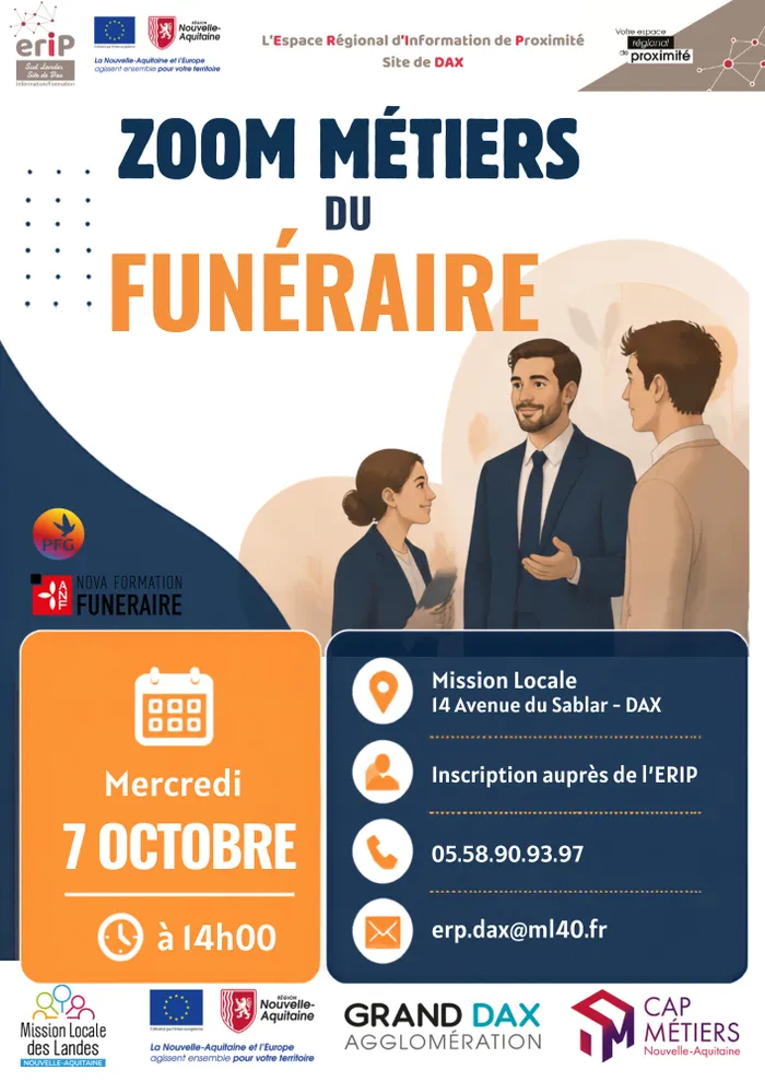 Illustration de l'événement : Zoom métier du Funéraire