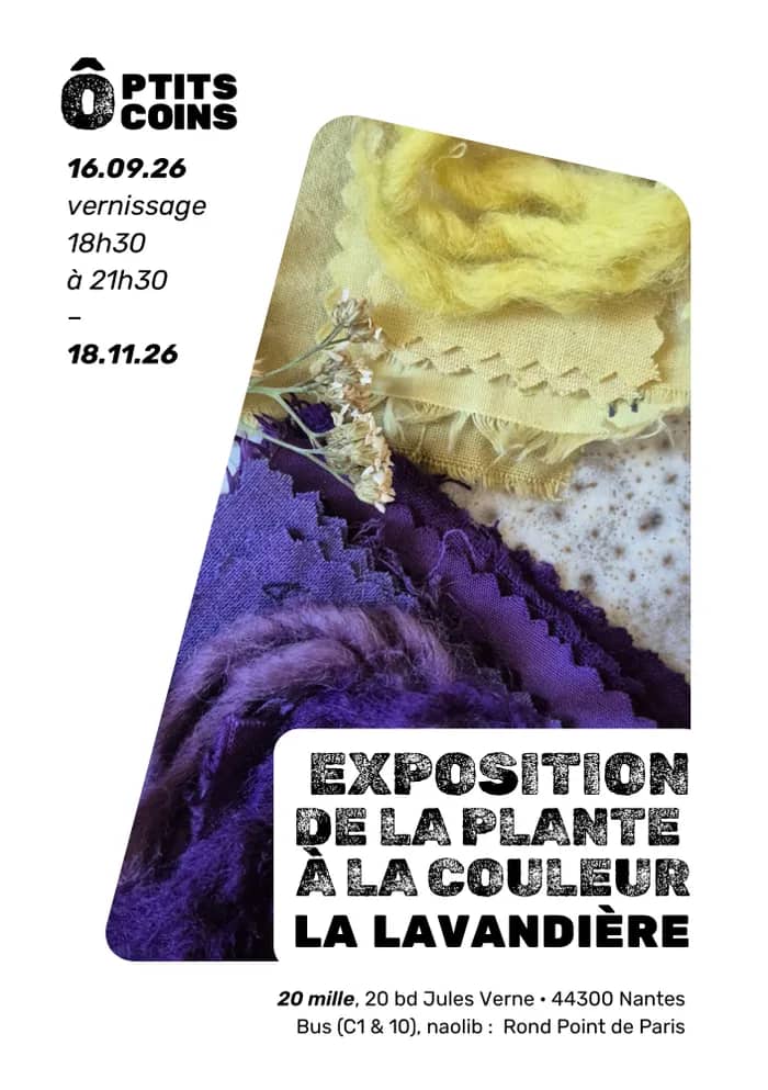 Illustration de l'événement : De la plante à la couleur : Exposition