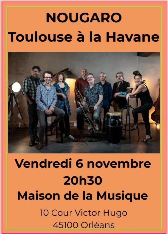 Illustration de l'événement : NOUGARO - Toulouse à la Havane
