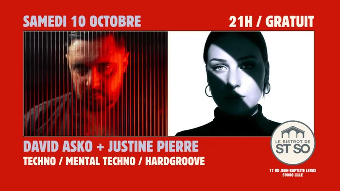 Illustration de l'événement : David Asko + Justine Pierre