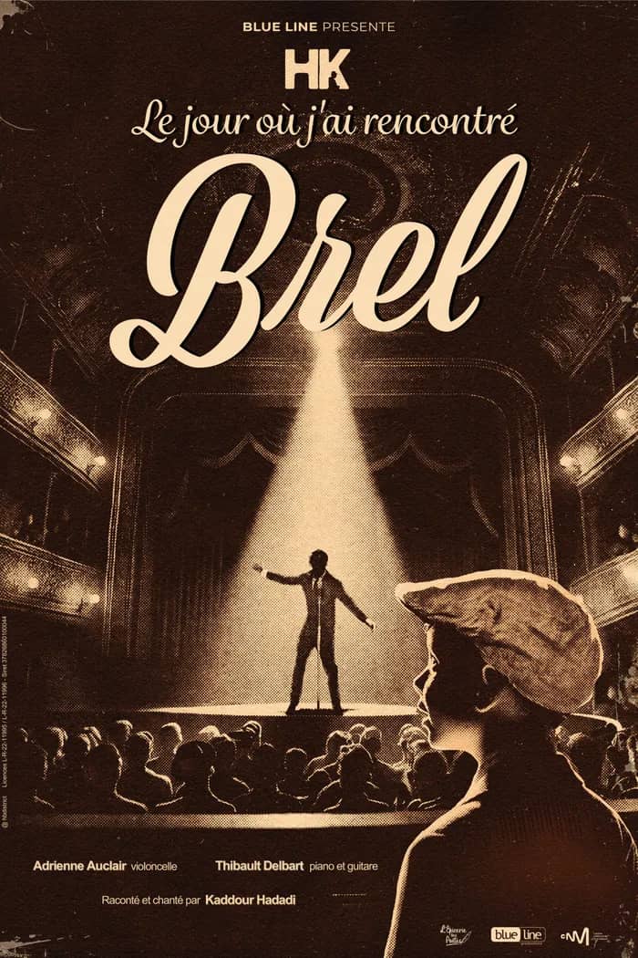 Illustration de l'événement : 04 décembre 2026 - "Le jour où j'ai rencontré Brel" à Drusenheim (67)