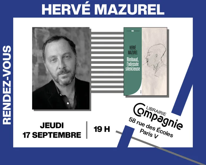 Illustration de l'événement : Herve Mazurel présente « Rimbaud, l'odyssée silencieuse - L'Histoire à la nuit tombée »
