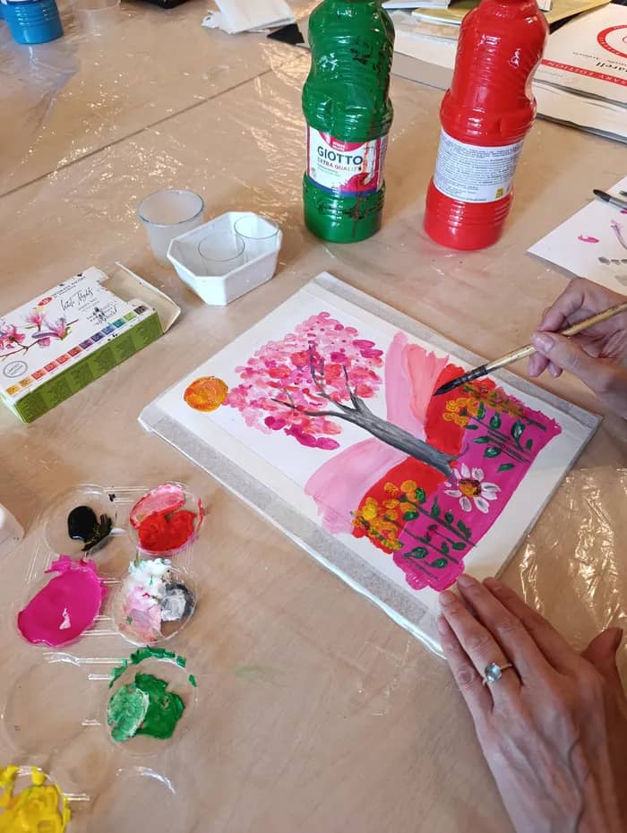 Illustration de l'événement : Ateliers découvertes DESSIN PEINTURE par Les Ateliers de Marie Léna