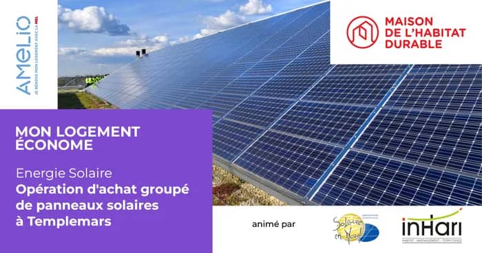 Illustration de l'événement : Opération achat groupé de panneaux solaires à Templemars