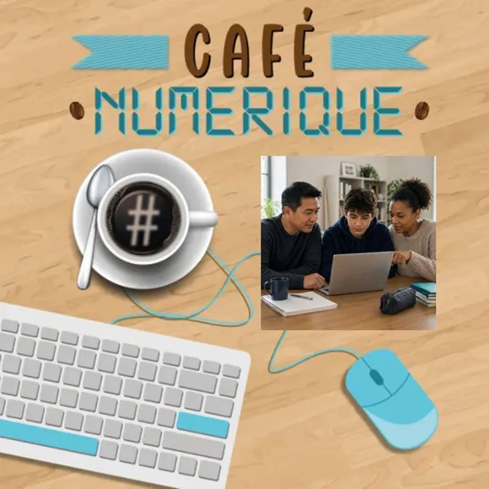 Illustration de l'événement : Café numérique : Accompagner son enfant au collège