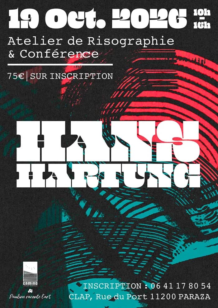 Illustration de l'événement : Conférence & Atelier de Risographie - Hans Hartung