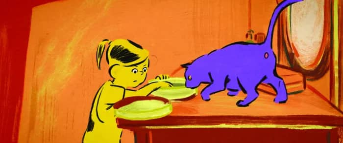 Illustration de l'événement : Projection cinéma plein air // Linda veut du poulet ! Un film d'animation de Chiara Malta et Sébastien Laudenbach.