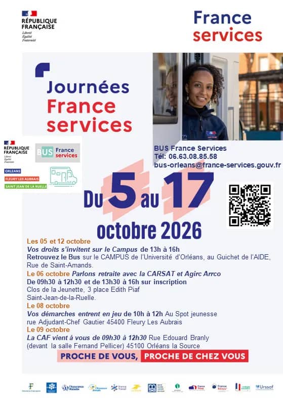Illustration de l'événement : Portes ouvertes France Services du 05 au 17 octobre 2026 tout public
