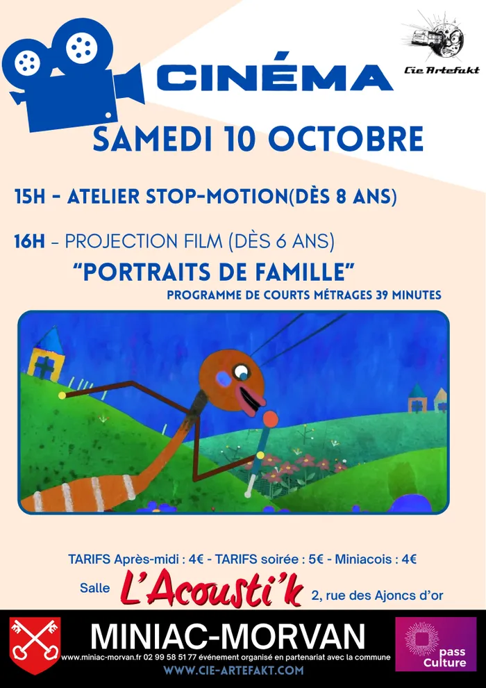 Illustration de l'événement : Après-midi de cinéma pour les enfants