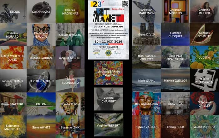 Illustration de l'événement : ART MANET 2026 - salon d'art contemporain - plus de 40 artistes