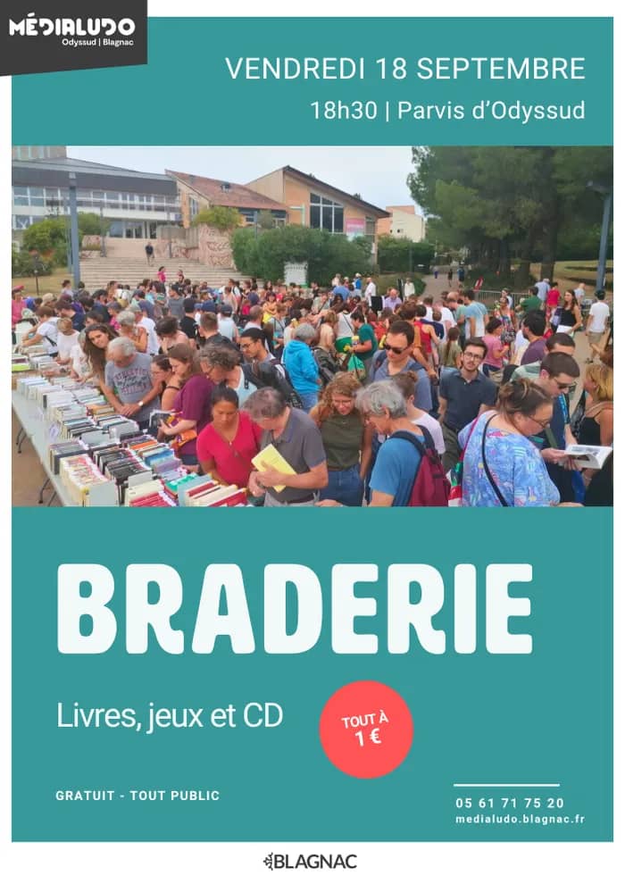 Illustration de l'événement : Braderie - Vendredi 18 septembre