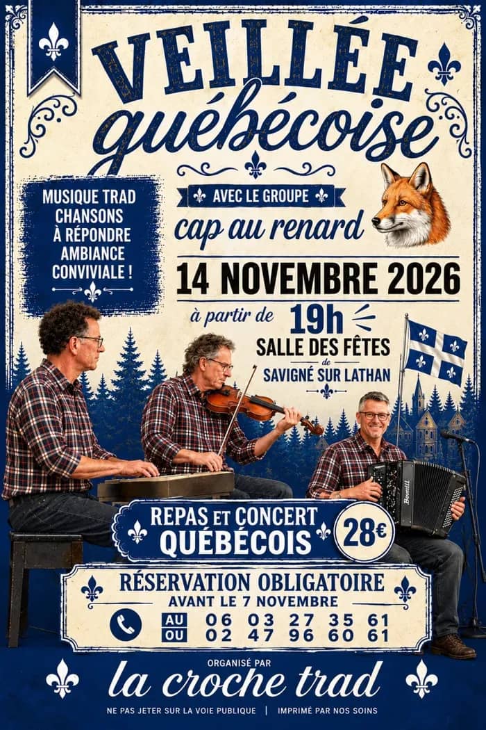 Illustration de l'événement : Veillée Québécoise