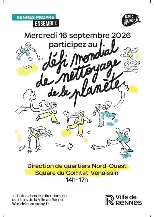 Illustration de l'événement : Le défi mondial de nettoyage de la planète