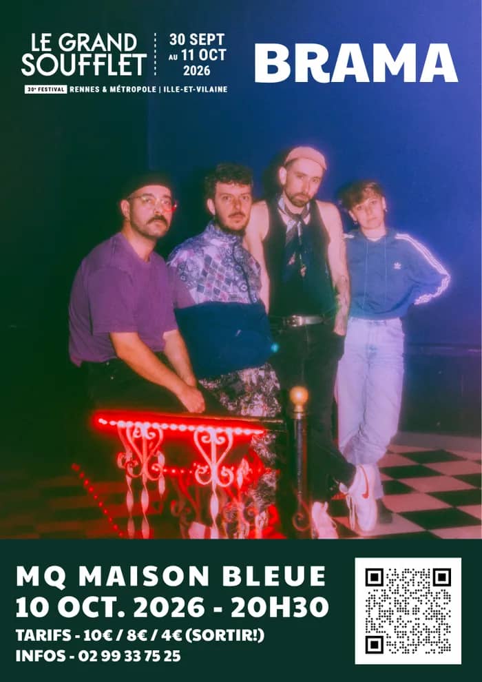 Illustration de l'événement : Concert de BRAMA à la Maison Bleue - Grand Soufflet