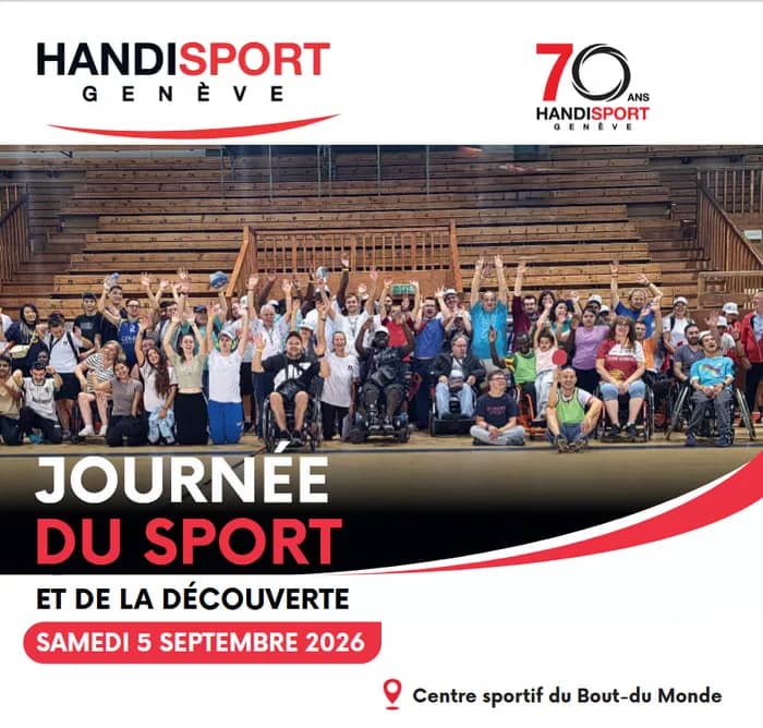 Illustration de l'événement : Journée du Sport et de la Découverte - Handisport Genève