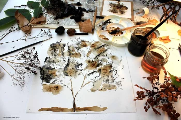 Illustration de l'événement : COMPLET Vert par Nature : encre d’arbre