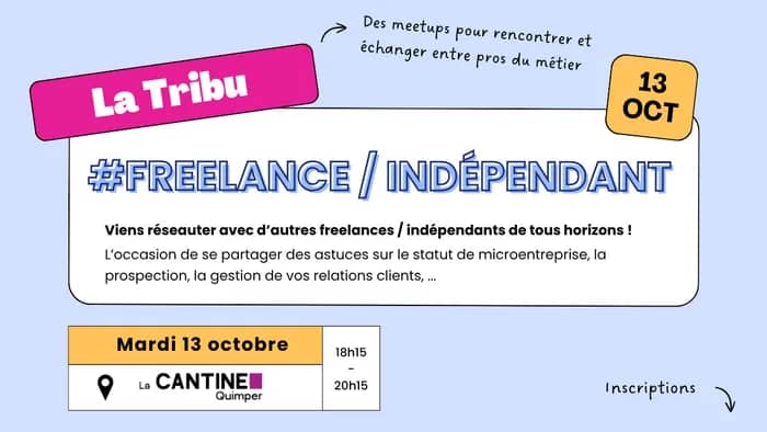 Illustration de l'événement : La TRIBU #Freelance