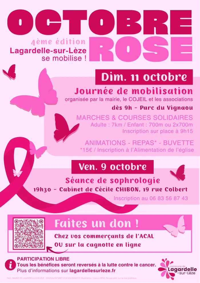 Illustration de l'événement : Journée caritative pour Octobre Rose