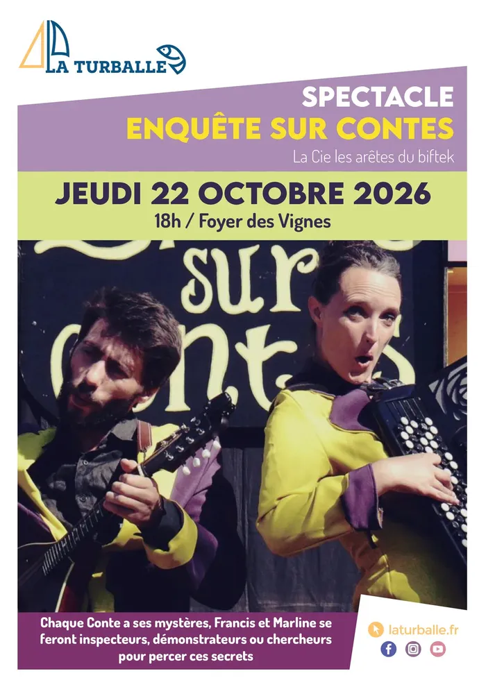 Illustration de l'événement : Spectacle - Enquête sur contes