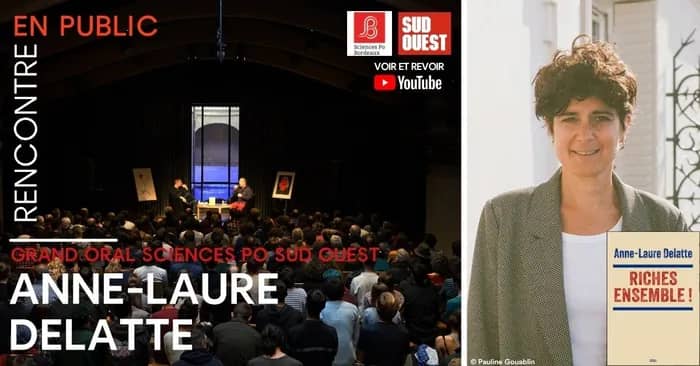 Illustration de l'événement : Grand Oral Sciences Po - Sud Ouest avec Anne-Laure Delatte