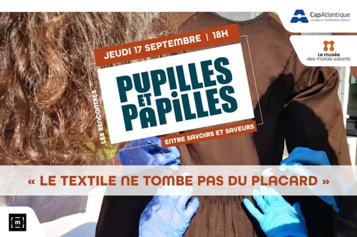 Illustration de l'événement : Rencontre gratuite – Le textile ne tombe pas du placard