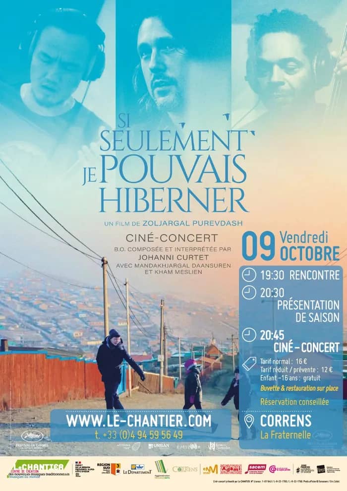 Illustration de l'événement : CINÉ-CONCERT - Si seulement je pouvais hiberner - Mongolie