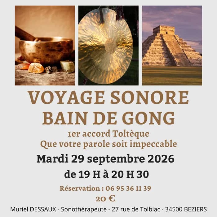 Illustration de l'événement : Voyage Sonore à Béziers
