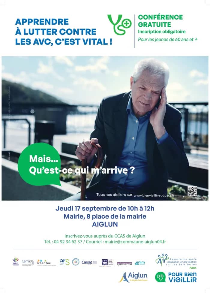 Illustration de l'événement : Les accidents vasculaires cérébraux (AVC), les prévenir, c’est vital !