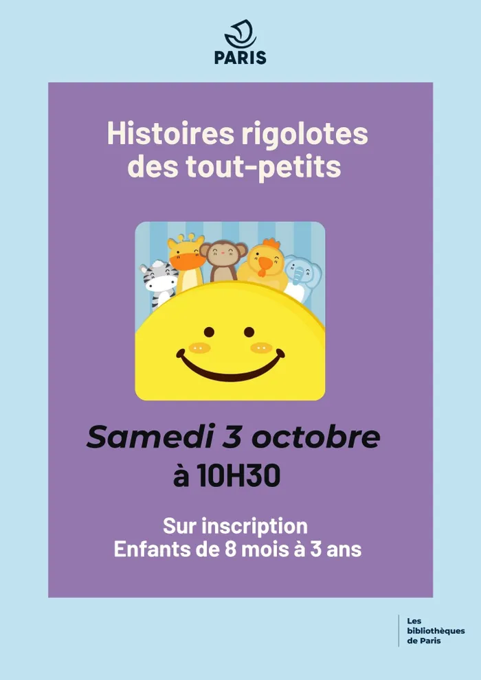 Illustration de l'événement : Histoires rigolotes des tout-petits