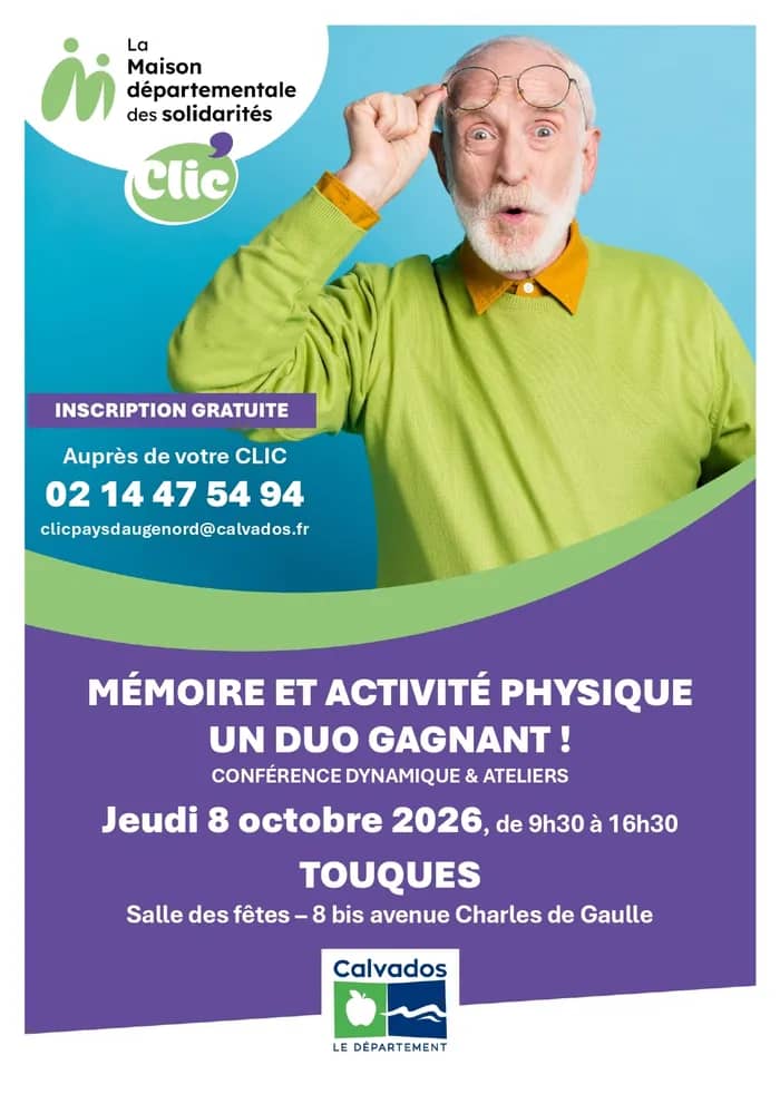 Illustration de l'événement : Mémoire et activité physique : un duo gagnant !