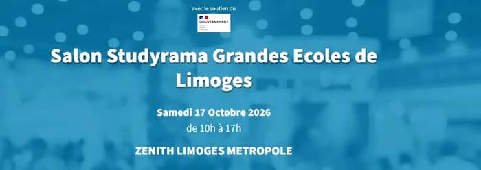 Illustration de l'événement : Salon Studyrama Grandes Ecoles de Limoges