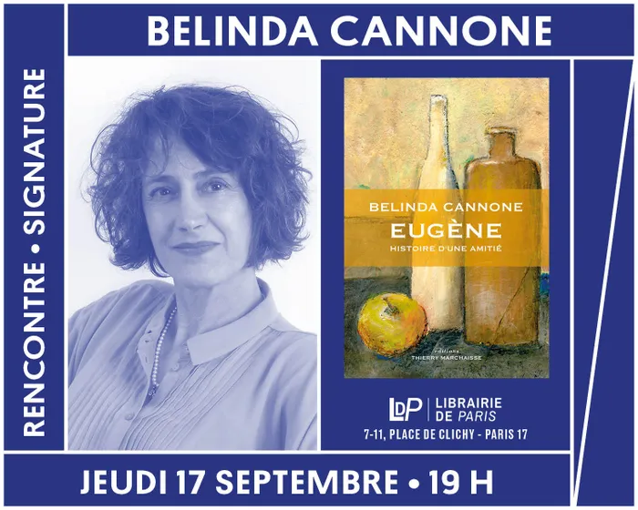 Illustration de l'événement : Belinda Cannone présente « Eugène : Histoire d'une amitié »