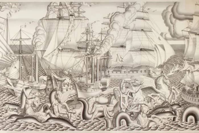 Illustration de l'événement : Le regard de Louis Le Chevalier sur le Normandie