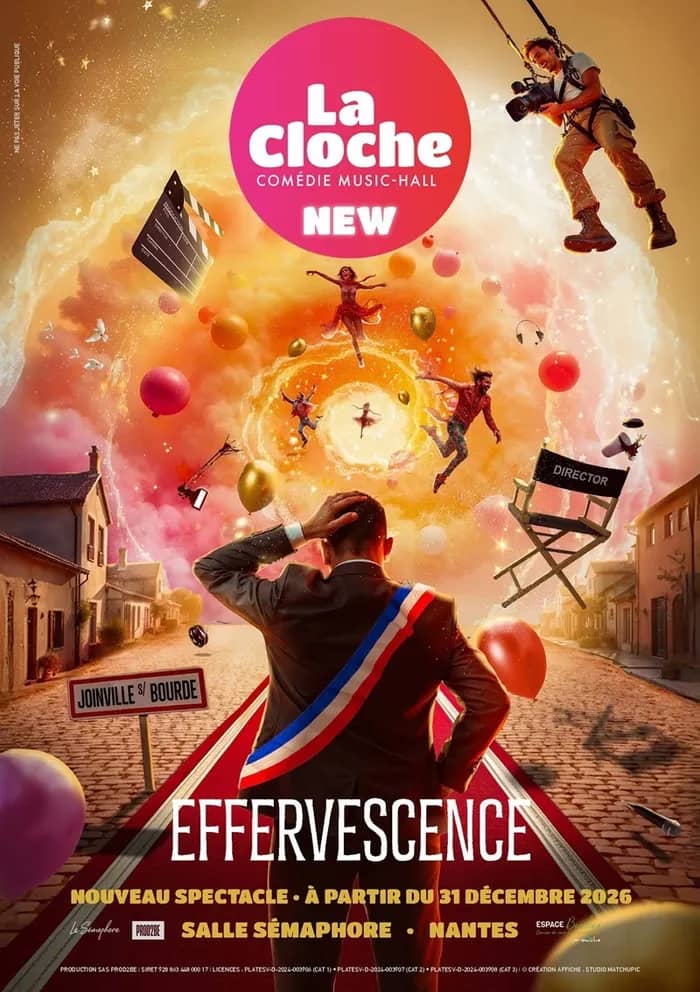 Illustration de l'événement : Spectacle « Effervescence » – Revue La Cloche