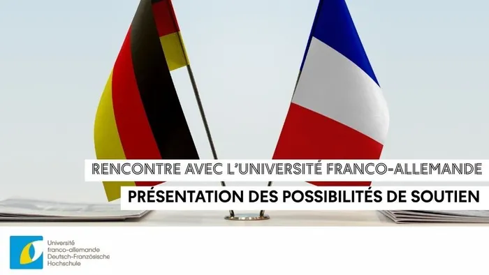 Illustration de l'événement : Financez vos projets de coopération académique et de recherche franco-allemands avec l'UFA
