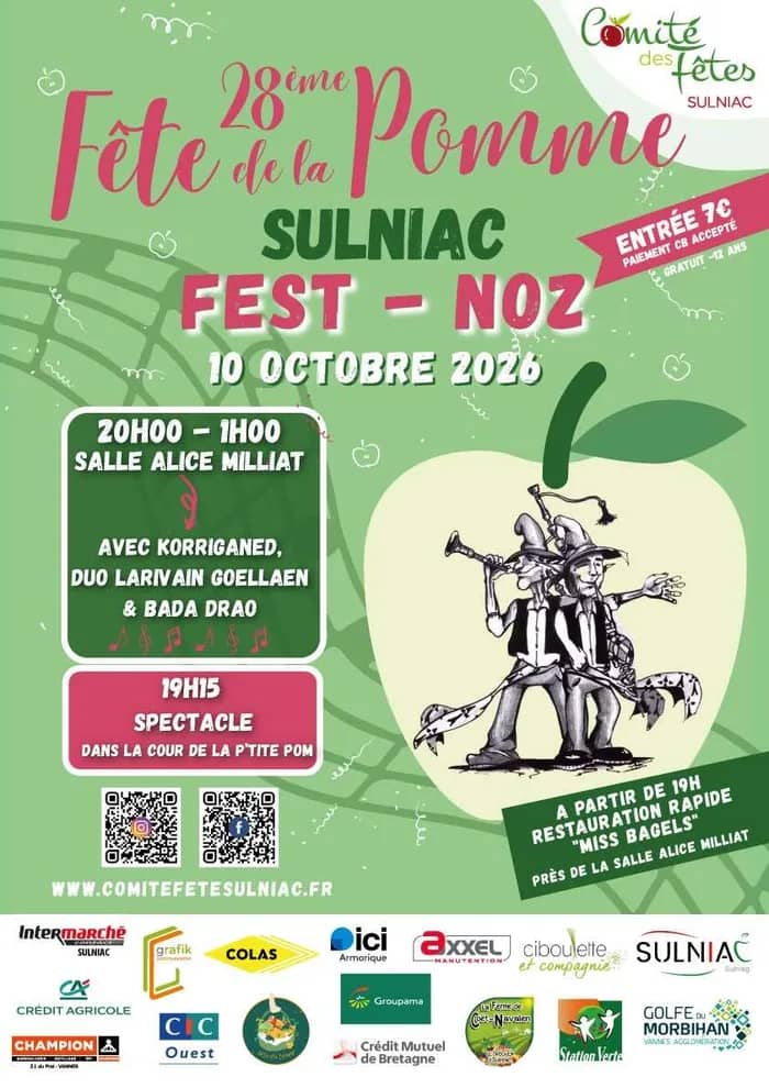 Illustration de l'événement : Fête de la Pomme - Sulniac